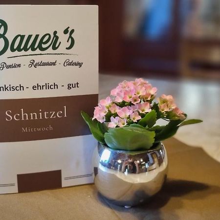 Bauer'S Pension-Restaurant-Catering Grosshabersdorf Exterior foto